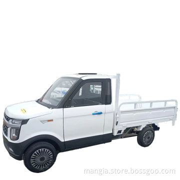 2023 New 4-wheel 2-seater low-speed mini truck with cargo box adult driven Chinese electric truck